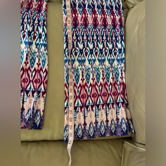 EUC CHICO’S Pastel Ikat Palazzo Pants - Picture 10 of 13